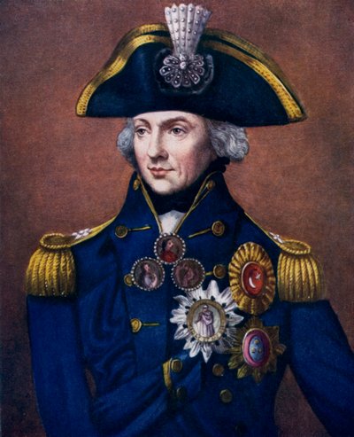 海军上将霍拉肖-纳尔逊爵士》，1798-1799，约1920年 作者 亨利·伯恩