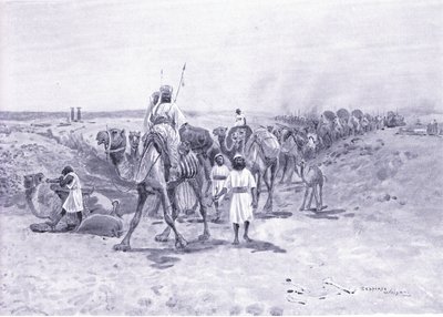 Soloman将礼物送给Hiram 作者 亨利·查尔斯·塞普金斯·赖特