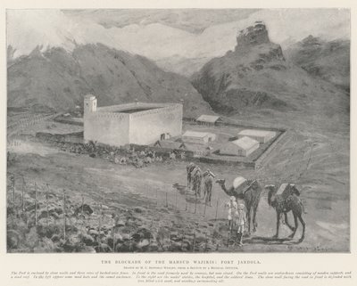 封锁的Mahsud Waziris，Jandola堡 作者 亨利·查尔斯·塞普金斯·赖特