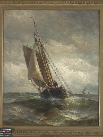 奔向安克雷奇（布面油画） 作者 亨利蔡斯