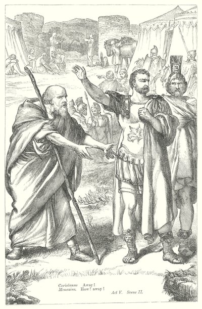 科利奥兰纳斯（雕刻） 作者 亨利·考特尼（之后）塞卢斯