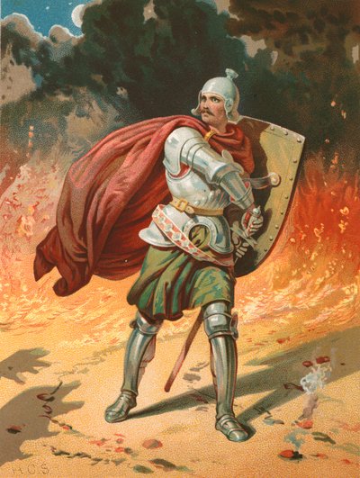 Christian与Apollyon的战斗 作者 亨利·考特尼·塞卢斯