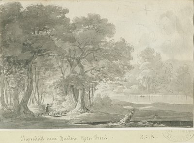 Burton-uponTrent - Stapenhill：棕褐色绘图，nd [1788-1855]（绘图） 作者 亨利·柯曾·奥尔波特