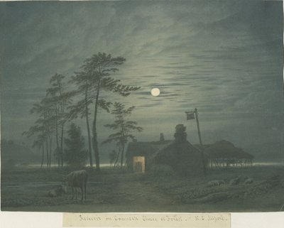 Cannock Chase：绘画，nd [1788-1855] 作者 亨利·柯曾·奥尔波特