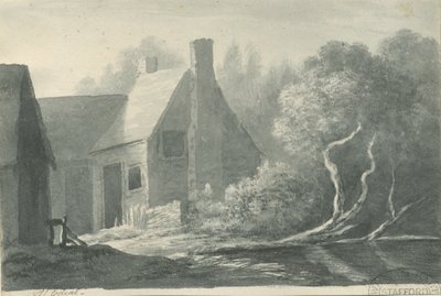 Lichfield - Edial：棕褐色水洗图，nd [1788-1855]（绘图） 作者 亨利·柯曾·奥尔波特