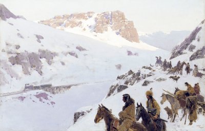 新的一天的早晨，1906年 作者 亨利·弗朗索瓦·法尼