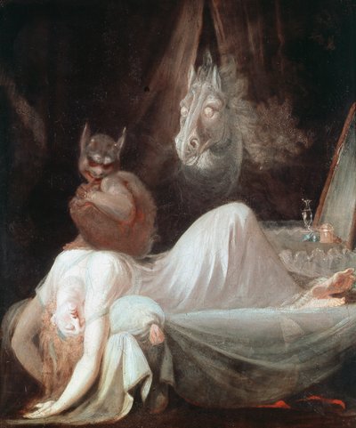 噩梦，c1790 作者 约翰·海因里希·富斯里