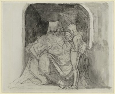 知识的精神 作者 Johann Heinrich Füssli