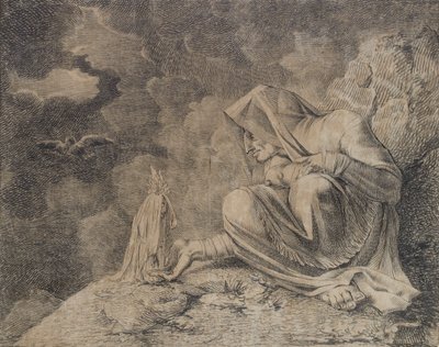 巫婆和曼德拉，约1812年 作者 约翰·海因里希·富斯里