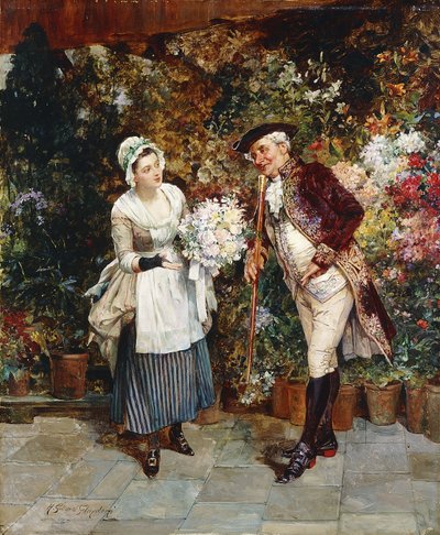 花姑娘 作者 Henry Gillard Glindoni