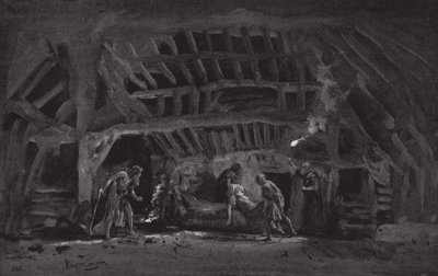 李尔王》场景（平版） 作者 亨利·霍伊斯·克雷文·格林