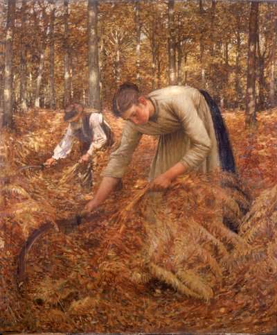 收集布拉肯，1899年 作者 亨利·赫伯特·拉唐格