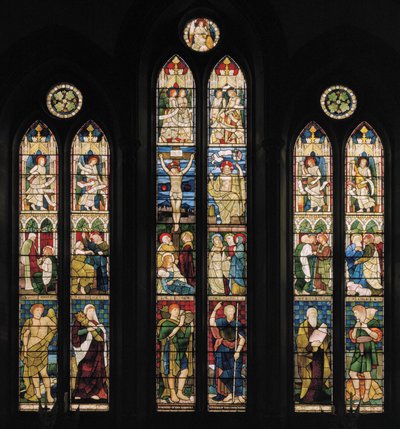 East Window，1879（彩色玻璃） 作者 亨利·假日