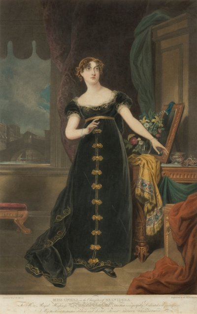 奥尼尔小姐饰演贝尔维德拉 作者 Henry Hoppner Meyer