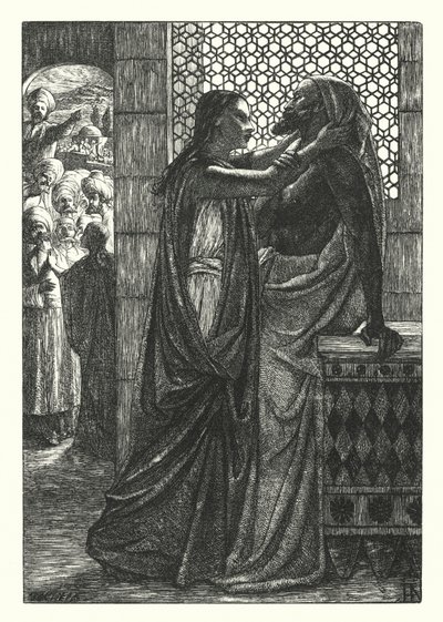 The Dead Man of Bethany (engraving) 作者 亨利·休·阿姆斯特德