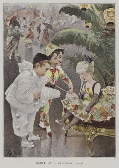 Bal dEnfants（儿童球） 作者 Henri Jules Jean Geoffroy