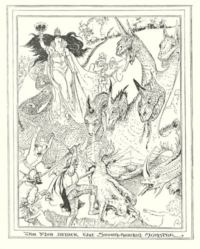 约翰-班扬的《天路历程》插图（石版画） 作者 亨利·正义·福特