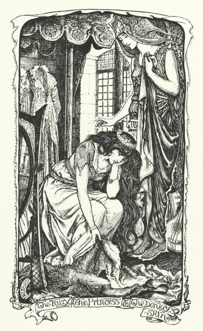 仙女、公主和驴皮（雕版画 作者 亨利·正义·福特