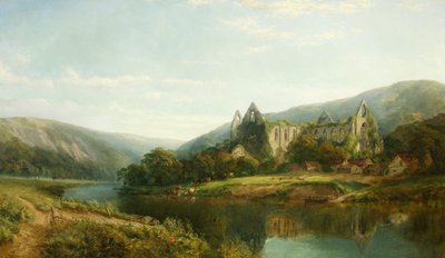 廷特恩修道院，1861年 作者 亨利·尤瑟姆