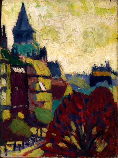 St. Germain des Pres, 1909-1912. 作者 亨利·莱曼·萨恩