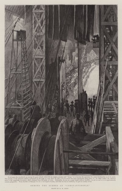 在奥林匹亚君士坦丁堡的幕后 作者 Henry Marriott Paget