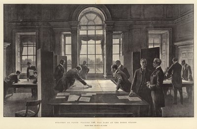 纸上战略，在骑兵卫队玩战争游戏 作者 Henry Marriott Paget