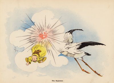 日本娃娃历险记》插图（彩色石版画） 作者 亨利·梅尔