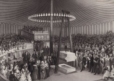Ceremony of laying the first stone of the New Royal Exchange by Albert, Prince Consort, City of London 作者 亨利·梅尔维尔