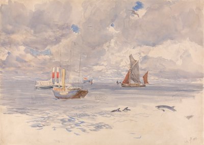 海豚，1883 年 7 月 7 日 作者 亨利摩尔