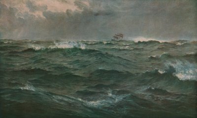 地中海的恶劣天气，1874年，c1930年。 作者 亨利摩尔