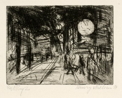 夏夜街景 作者 Henry Nielsen