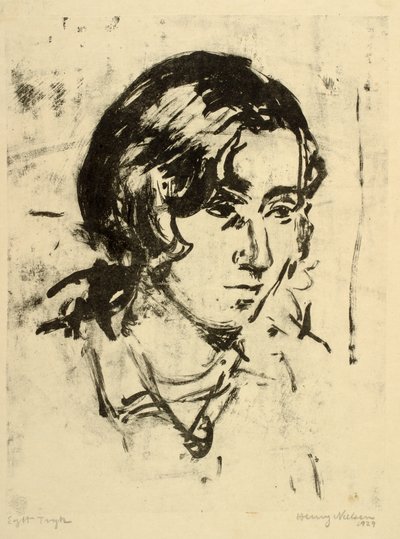 女性肖像 作者 Henry Nielsen