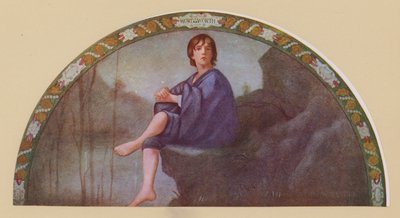 华兹华斯的《温南德少年》（彩色印刷版） 作者 亨利·奥利弗·沃克