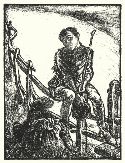 Shakespeare song: "A merry heart goes all the day, You sad, tires in mile-a" (litho) 作者 亨利·奥斯波瓦特