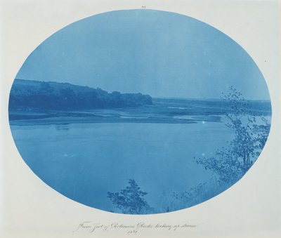 从罗宾逊岩脚下向上游望去，1891 年（照片） 作者 亨利·彼得·博斯