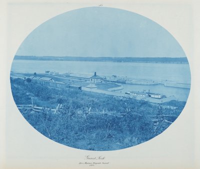 Guard Rock, Des Moines Rapids Canal L.W. 作者 亨利·彼得·博斯