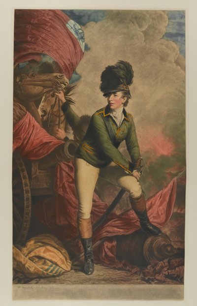 Banastre Tarleton 中校 作者 亨利·雷本