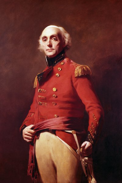 威廉-麦克斯韦（1754-1837）的肖像，卡尔德伍德男爵，亨利-雷伯恩（1756-1823）的画作。 作者 亨利·雷本