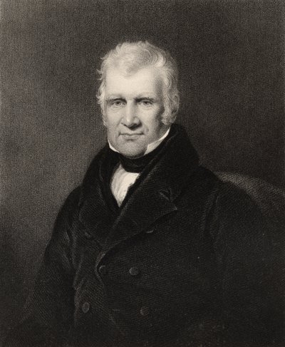 J. Clochterbuck，由J. Cochran雕刻，来自&39;国家肖像画廊，第二卷&39;，出版于1820年 作者 亨利厅