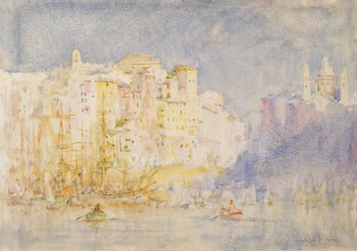 热那亚，1912年（纸上厕所） 作者 亨利·斯科特·图克
