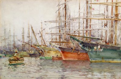 热那亚港，1904年 作者 亨利·斯科特·图克