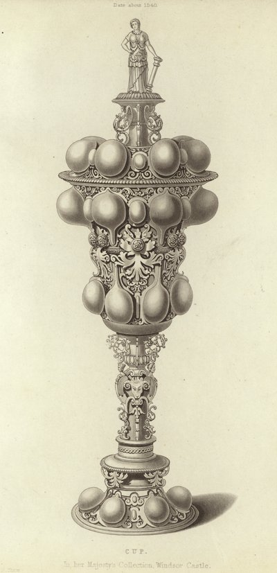 Cup (engraving) 作者 亨利·肖