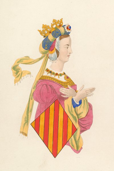 Arragon女王Leanora 作者 亨利·肖