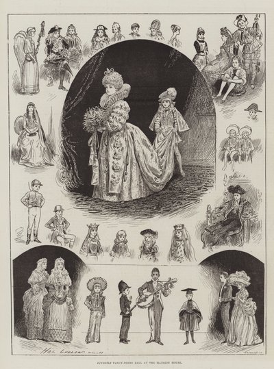 Mansion House的少年化装舞会礼服 作者 Henry Stephen Ludlow