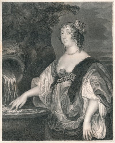 露西·珀西（Lucy Percy），卡莱尔伯爵夫人（Countess of Carlisle），建于19世纪163年代中期-1163年。 作者 亨利·托马斯·赖尔