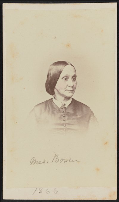 鲍恩夫人的透视画像，1866年。 作者 亨利·乌尔克