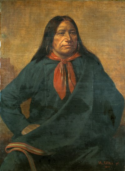 斑纹尾巴，1877年。 作者 亨利·乌尔克