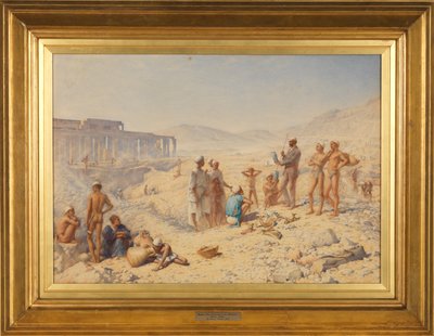 在埃及发掘：底比斯（Thebes）的彼得里教授 作者 亨利沃利斯