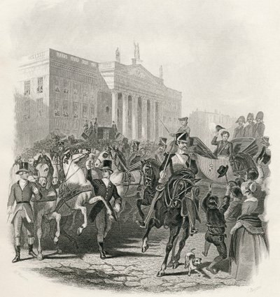 乔治四世1821年8月12日对爱尔兰的国事访问，来自托马斯赖特的“爱尔兰历史”，发表于1985年 作者 亨利·沃伦