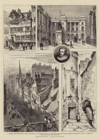 爱丁堡画报 作者 Henry William Brewer